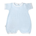 Paty Knit Straight Hem Bubble - Blue