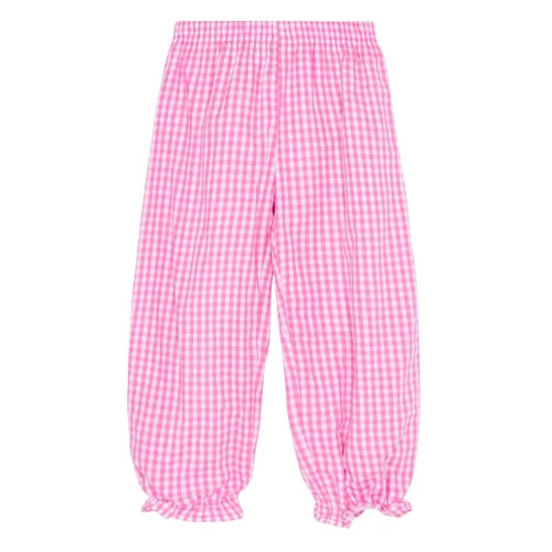 Girl's Gingham Pants