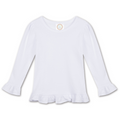 Ruffle Long Sleeve Shirt