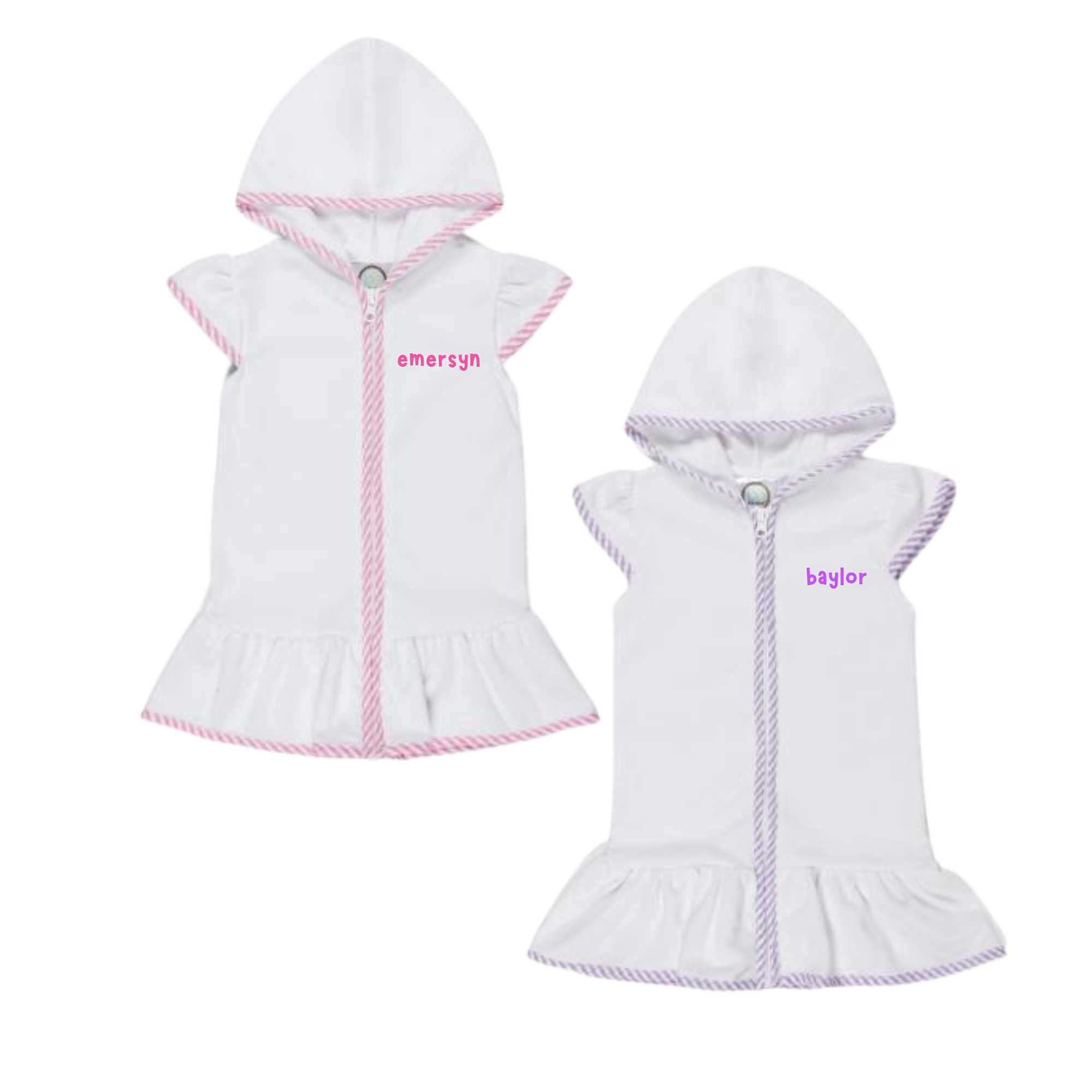 Terry Cloth Swim Cover-Up