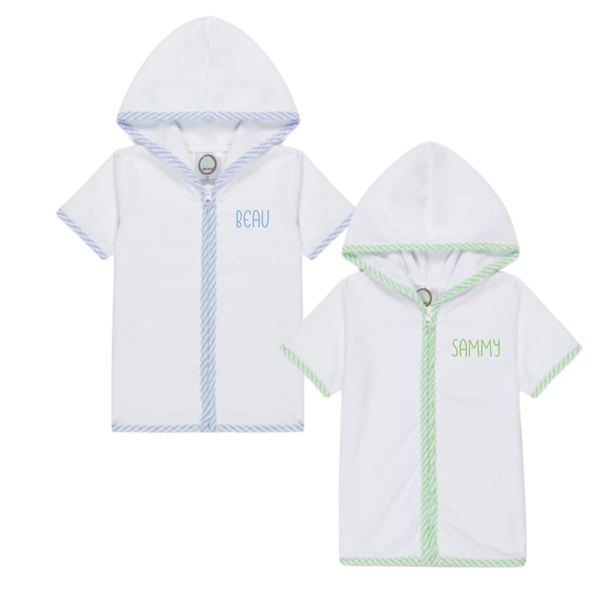 Terry Cloth Swim Cover-Up