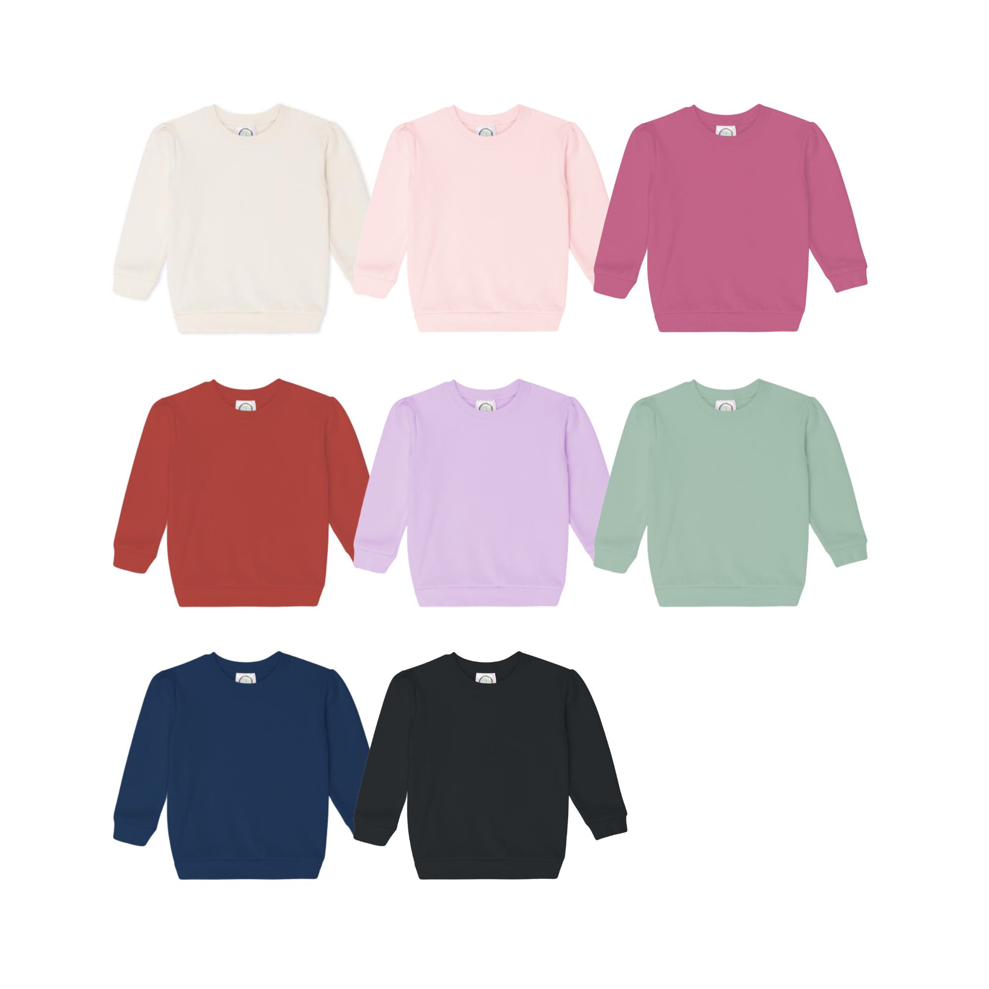 Puff Sleeve Sweatshirts